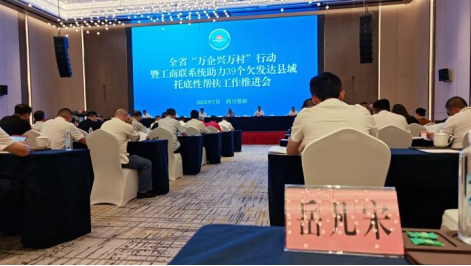 省工商联常委、普林集团董事长岳凡宋出席省工商联常委会会议暨“资阳行”活动